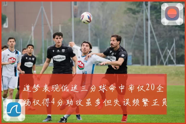追梦表现低迷三分球命中率仅20全场仅得4分助攻虽多但失误频繁正负值惨淡
